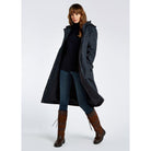 Dubarry Alderford Ladies Long Waterproof Coat - Navy - William Powell