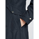 Dubarry Alderford Ladies Long Waterproof Coat - Navy - William Powell