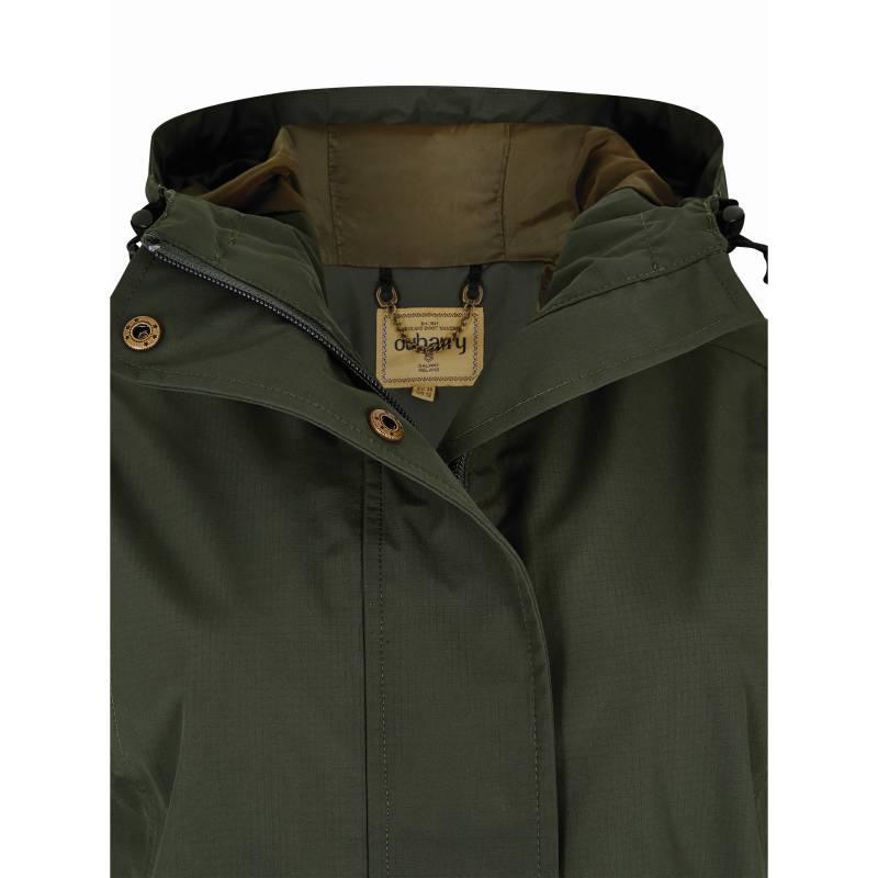 Dubarry Alderford Ladies Long Waterproof Coat - Pesto - William Powell