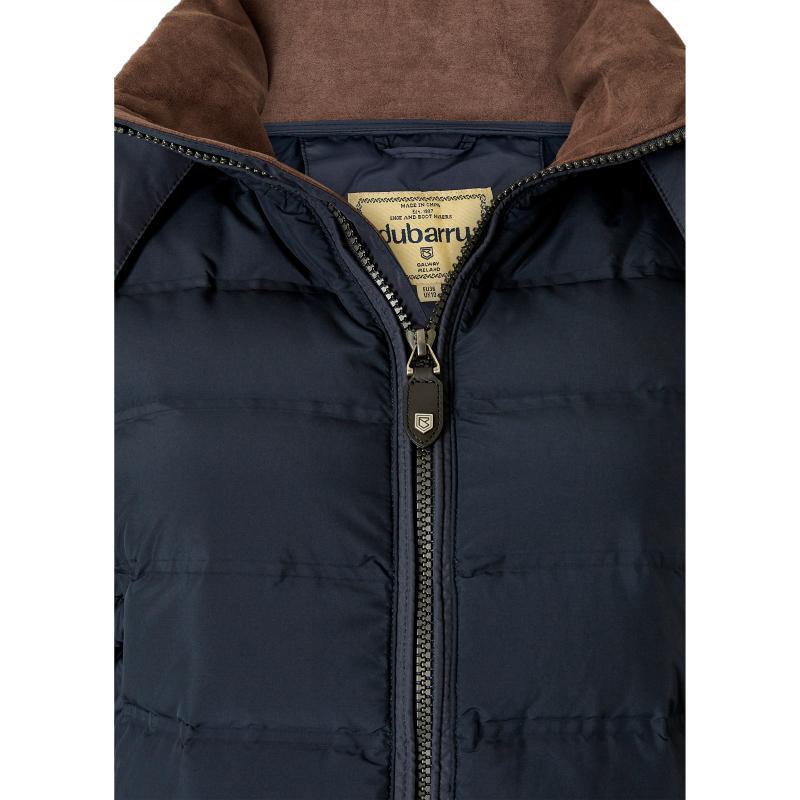 Dubarry Ballybrophy Ladies Down Coat - Navy - William Powell