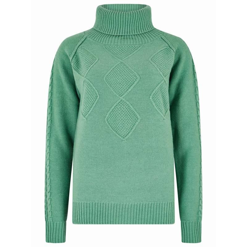 Dubarry Belleek Ladies Roll Neck Jumper - Crab Apple - William Powell