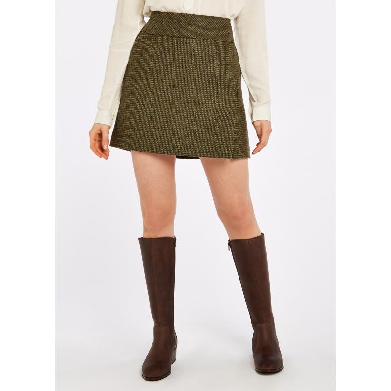 Dubarry Bellflower Tweed Skirt - Heath - William Powell