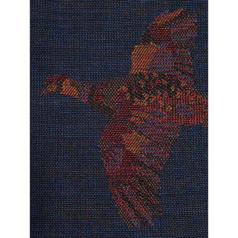 Dubarry Birchdale Ladies Pheasant Wool Scarf - Midnight - William Powell