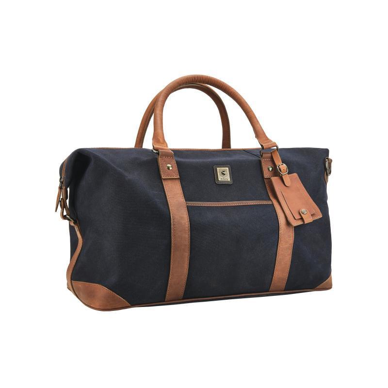 Dubarry Brittas Wax Cotton Holdall - Navy - William Powell