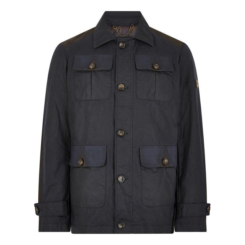 Dubarry Broadford Mens Waxed Jacket - Navy - William Powell