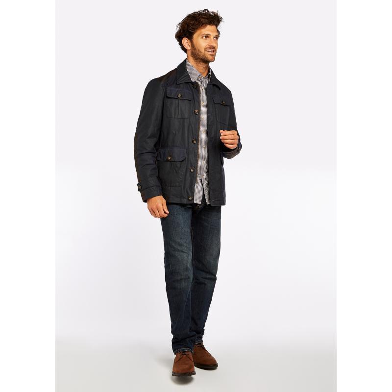 Dubarry Broadford Mens Waxed Jacket - Navy - William Powell