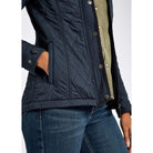 Dubarry Camlodge Ladies Quilted Jacket - Navy - William Powell