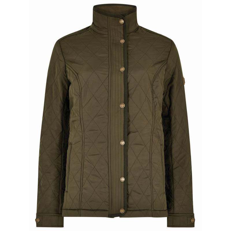 Dubarry Camlodge Ladies Quilted Jacket - Olive - William Powell