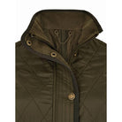 Dubarry Camlodge Ladies Quilted Jacket - Olive - William Powell