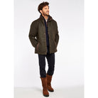 Dubarry Carrickfergus Mens Wax Jacket - Olive - William Powell