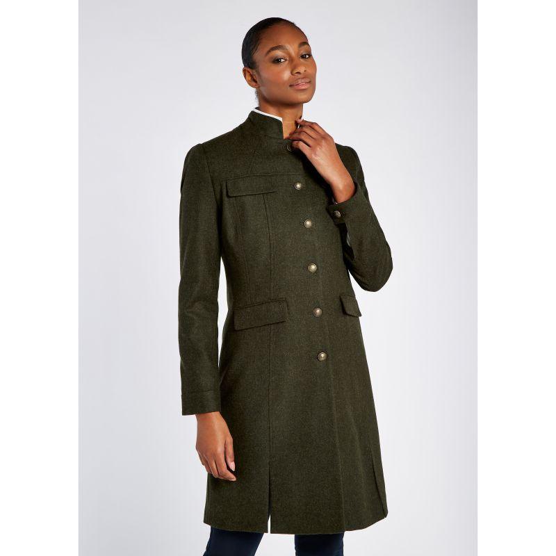 Dubarry Coolepark Ladies Military Loden Coat - Loden - William Powell