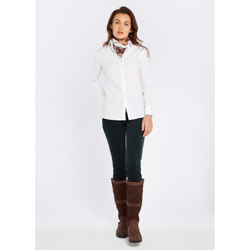 Dubarry Daffodil Ladies Classic Shirt - White - William Powell