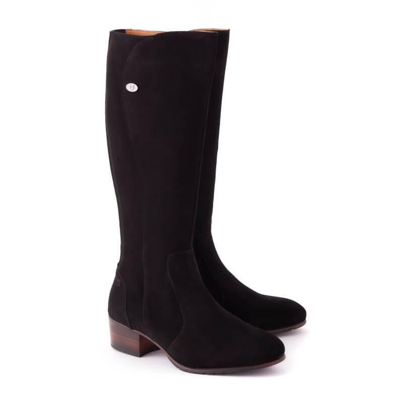 Dubarry Downpatrick Ladies Knee High Boot - Black - William Powell