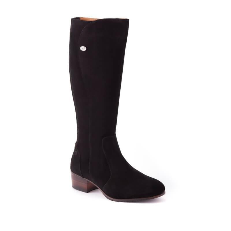 Dubarry Downpatrick Ladies Knee High Boot - Black - William Powell