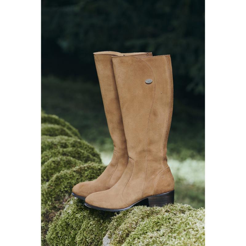 Dubarry Downpatrick Ladies Knee High Boot - Camel - William Powell