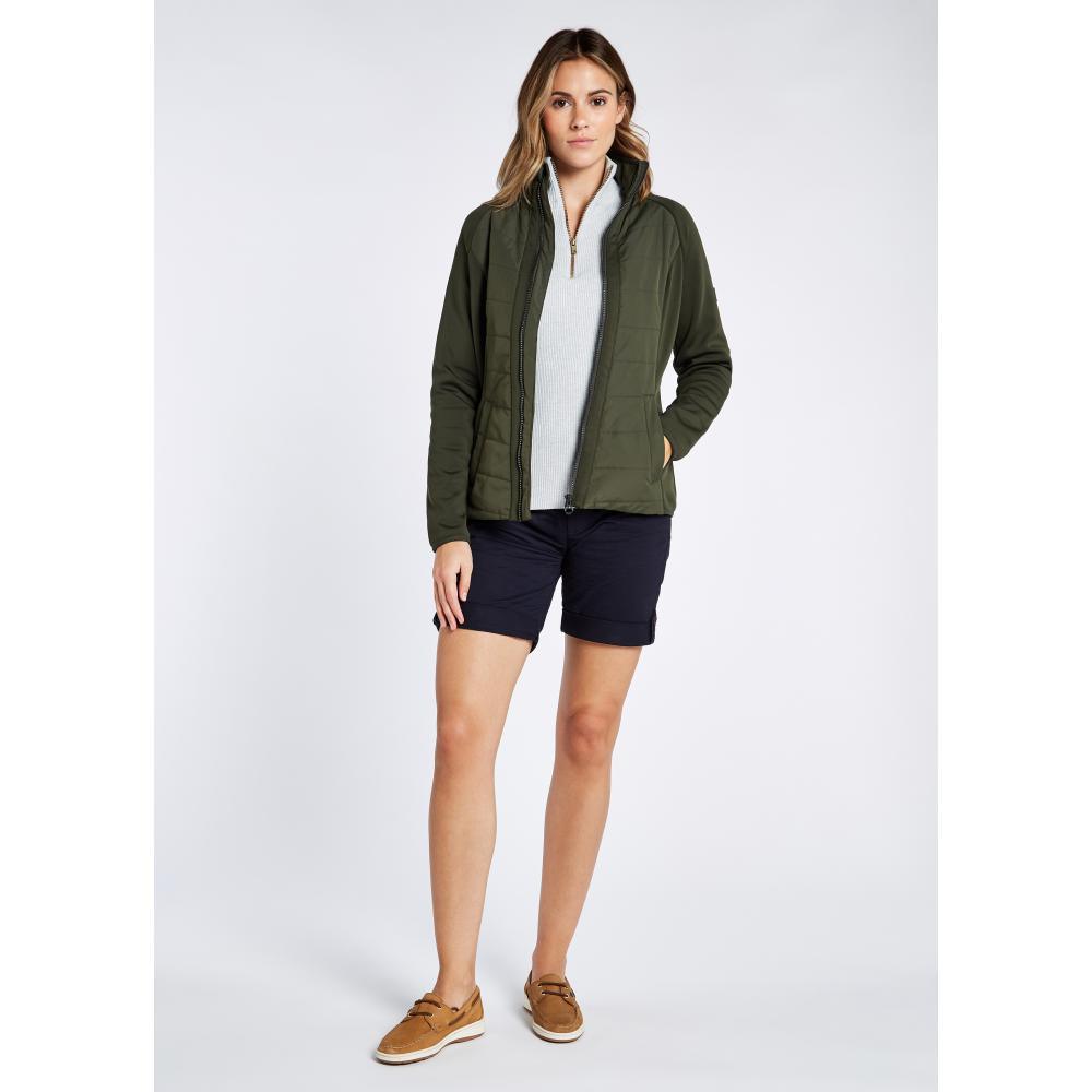 Dubarry Emerald Hybrid Ladies Primaloft Jacket - Pesto - William Powell