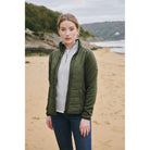 Dubarry Emerald Hybrid Ladies Primaloft Jacket - Pesto - William Powell