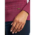 Dubarry Hacketstown Ladies Roll Neck Jumper - Currant - William Powell