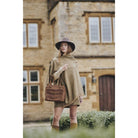 Dubarry Hazelwood Ladies Tweed Poncho - Elm - William Powell