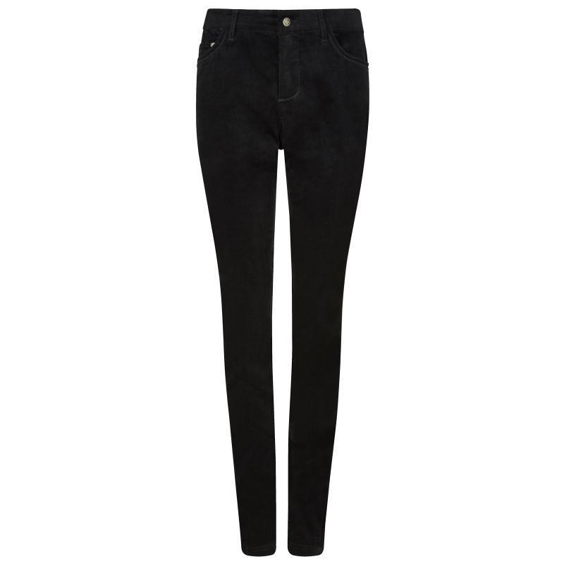 Dubarry Honeysuckle Ladies Stretch Pincord Jeans - Black - William Powell