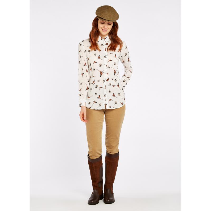 Dubarry Honeysuckle Ladies Stretch Pincord Jeans - Camel - William Powell