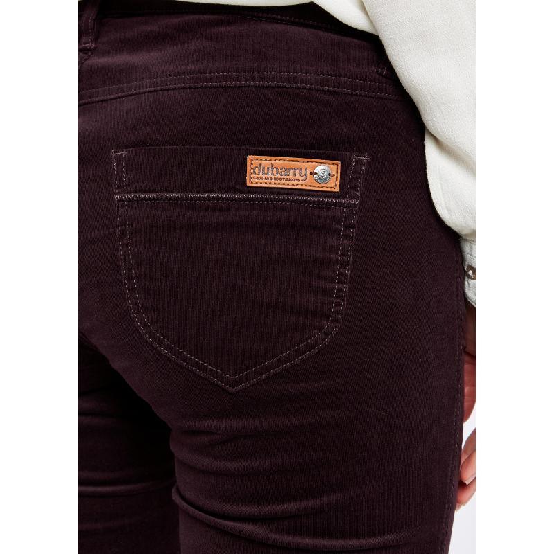 Dubarry Honeysuckle Ladies Stretch Pincord Jeans - Ruby - William Powell