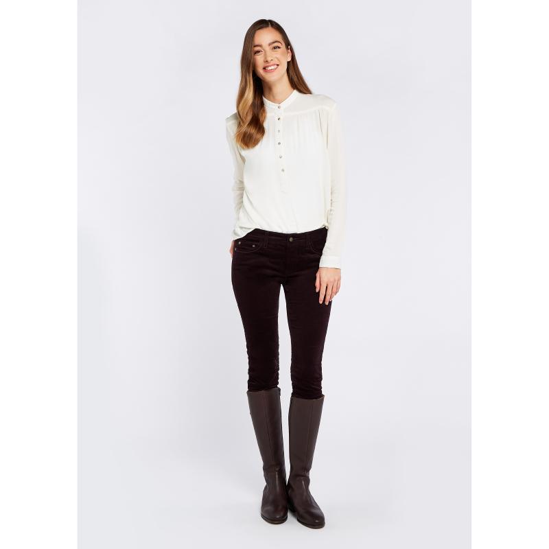 Dubarry Honeysuckle Ladies Stretch Pincord Jeans - Ruby - William Powell