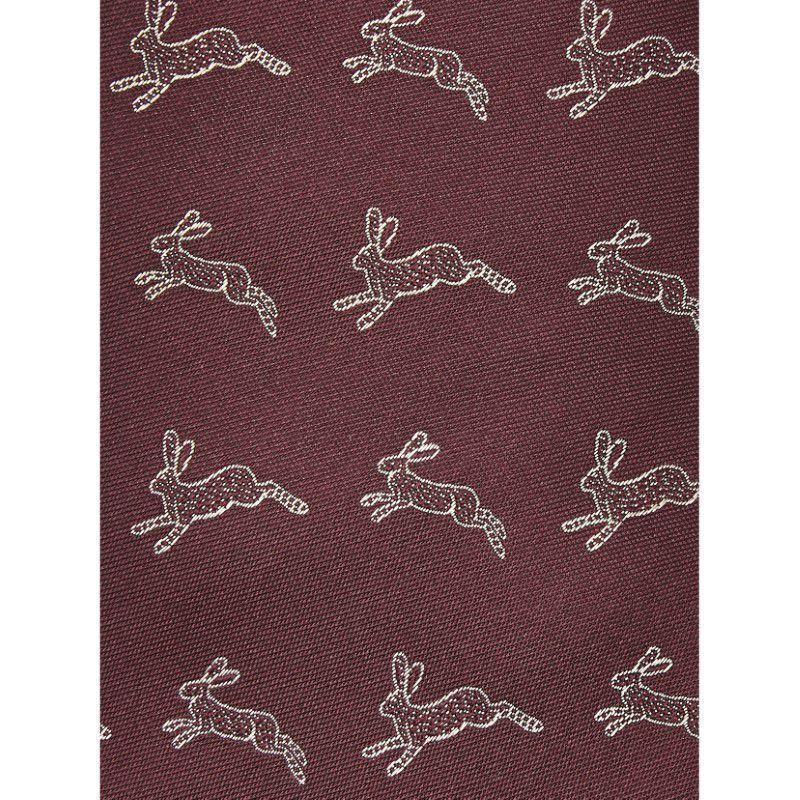 Dubarry Lacken Tie - Merlot - William Powell