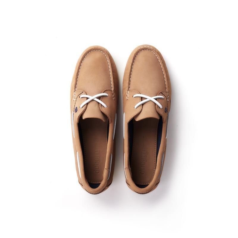 Dubarry Ladies Aruba Deck Shoe - Beige - William Powell