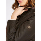 Dubarry Ladies Mountrath Waxed Jacket - Olive - William Powell