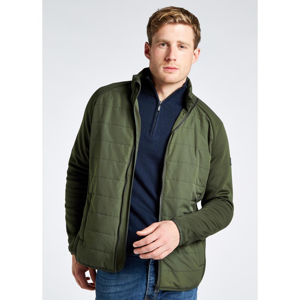 Dubarry Liffey Hybrid Mens Primaloft Jacket - Pesto - William Powell