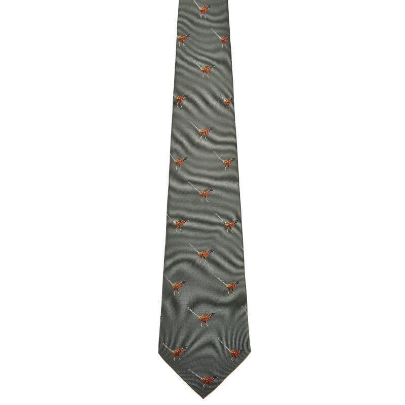 Dubarry Madden Mens Pheasant Tie - Olive - William Powell
