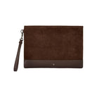 Dubarry Millymount Suede Ladies Clutch Bag - Cigar - William Powell