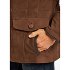 Dubarry Moore Leather Jacket - Walnut - William Powell