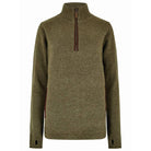 Dubarry Morrisey Windproof Ladies Zip Neck Jumper - Dusky Green - William Powell