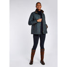 Dubarry Mountrath Ladies Waxed Jacket - Dark Pebble - William Powell