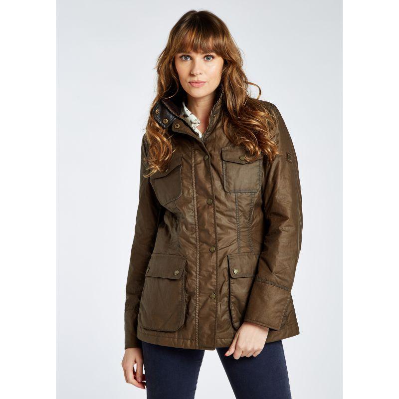 Dubarry Munsboro Ladies Waxed Jacket - Ginger - William Powell