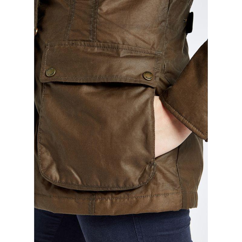 Dubarry Munsboro Ladies Waxed Jacket - Ginger - William Powell