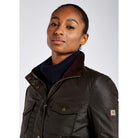 Dubarry Munsboro Ladies Waxed Jacket - Verdigris - William Powell