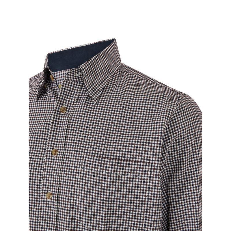 Dubarry Shrewsbury Mens Check Shirt - Navy Multi - William Powell