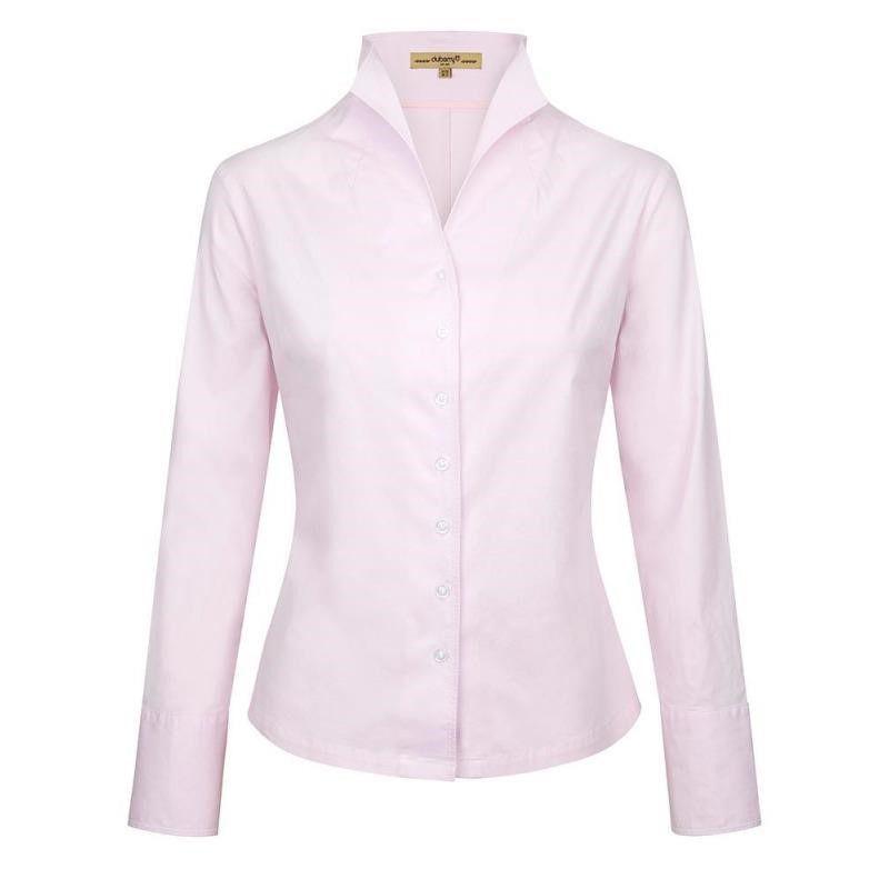 Dubarry Snowdrop Ladies Portrait Collar Shirt - Pale Pink - William Powell