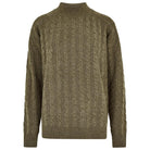 Dubarry Tallanstown Ladies Funnel Neck Jumper - Dusky Green - William Powell