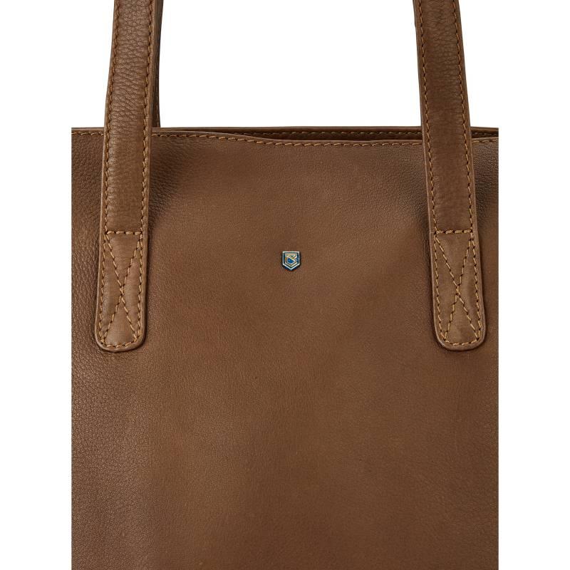 Dubarry Tuam Leather Ladies Tote Bag - Walnut - William Powell