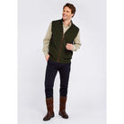 Dubarry Upperwood Mens Wool Blend Gilet - Olive - William Powell