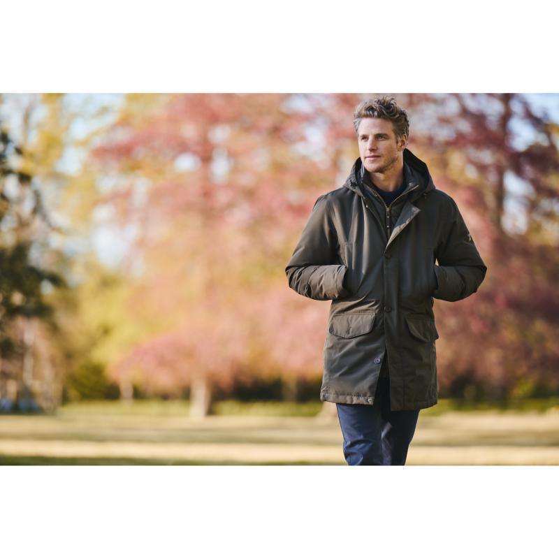 Dubarry Urlingford Mens Down Hooded Parka - Ivy - William Powell