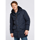 Dubarry Urlingford Mens Down Hooded Parka - Navy - William Powell