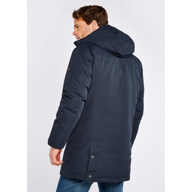 Dubarry Urlingford Mens Down Hooded Parka - Navy - William Powell