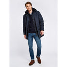 Dubarry Urlingford Mens Down Hooded Parka - Navy - William Powell