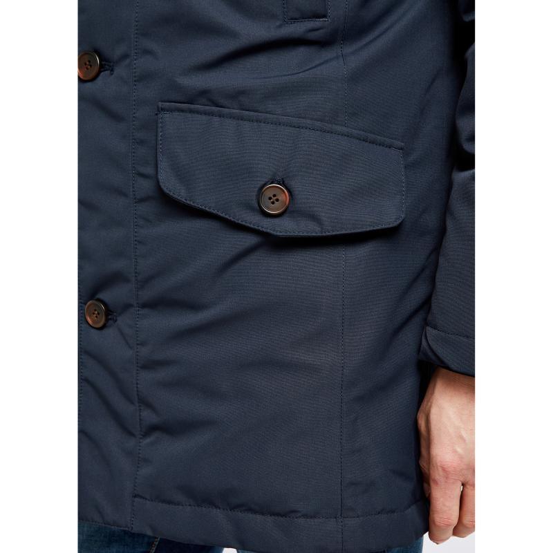 Dubarry Urlingford Mens Down Hooded Parka - Navy - William Powell