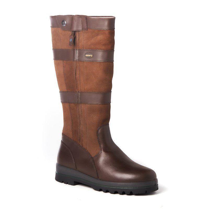 Dubarry Wexford Leather Boots - Walnut - William Powell